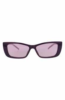 Gucci 53mm Cat Eye Sunglasses