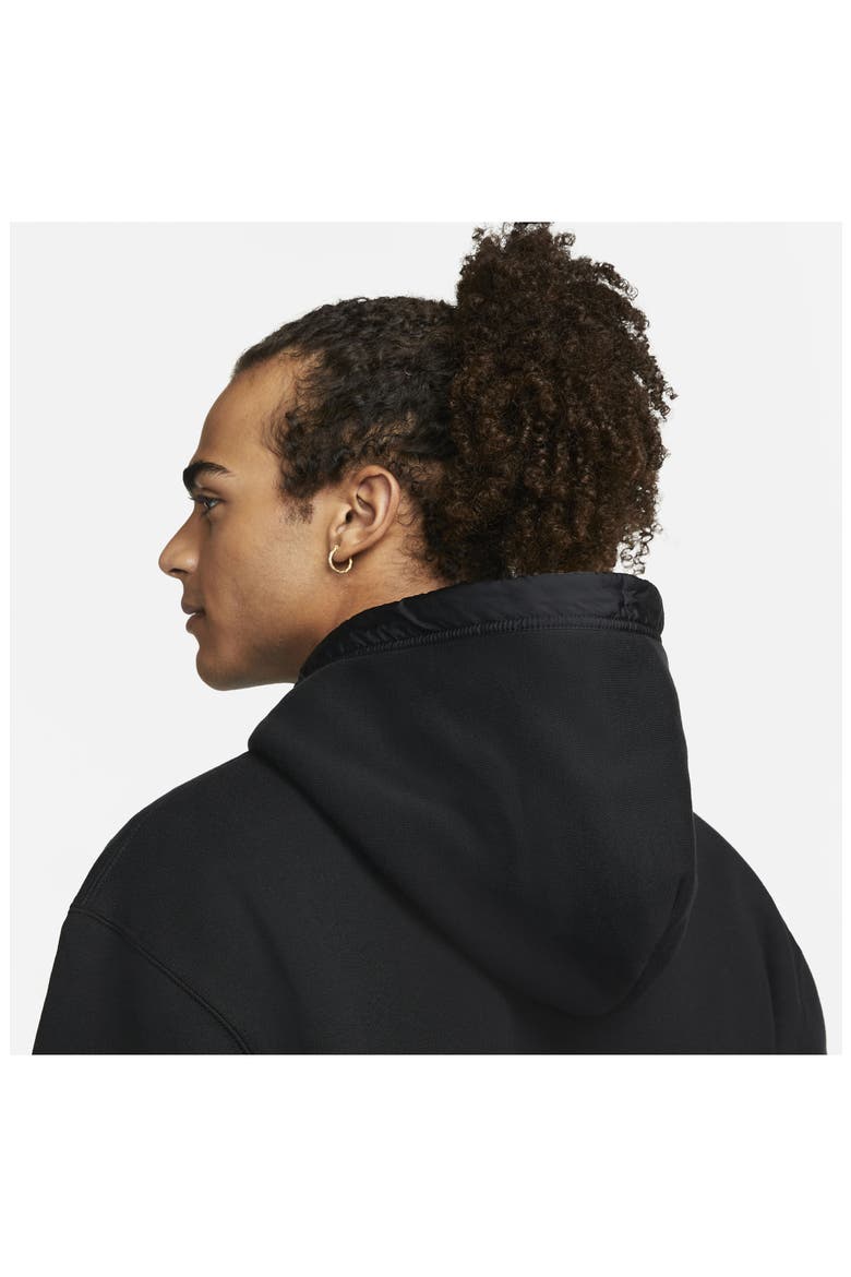 Men's Essential Mountainside Hoodie, Alternate, color, BLACK
