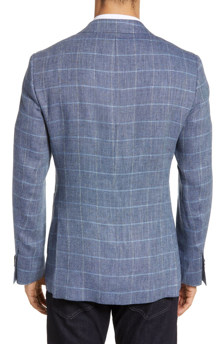 Rodd & Gunn Ironside Regular Fit Plaid Sport Coat, Alternate, color,