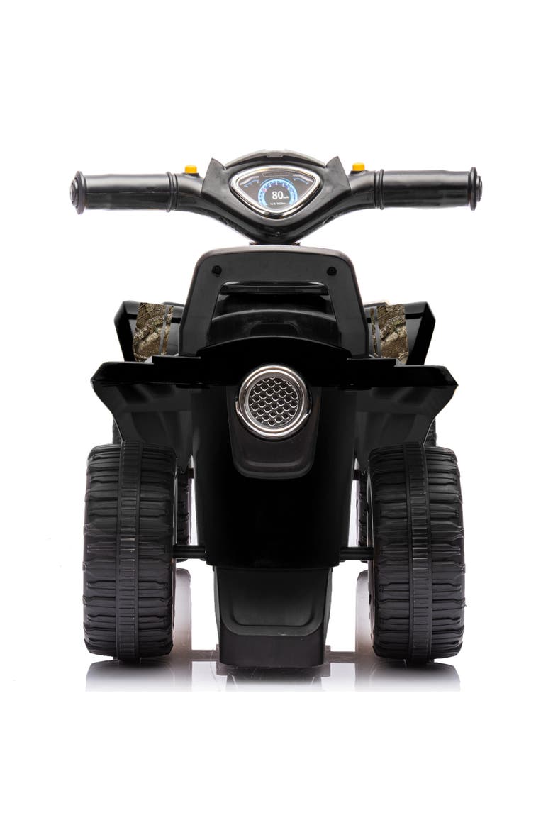 Quad Push Car Black Ride On Toy, Alternate, color, Multicolored