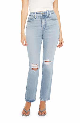 Good American Good Legs Straight Leg Jeans