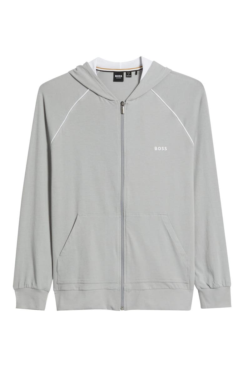 Mix Match Zip Jacket, Alternate, color, LIGHT/ PASTEL GREY
