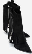 Prologue Shoes Lola Zip Pointed Toe Heel Boot