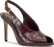 Vince Camuto Helenza Peep Toe Slingback Pump