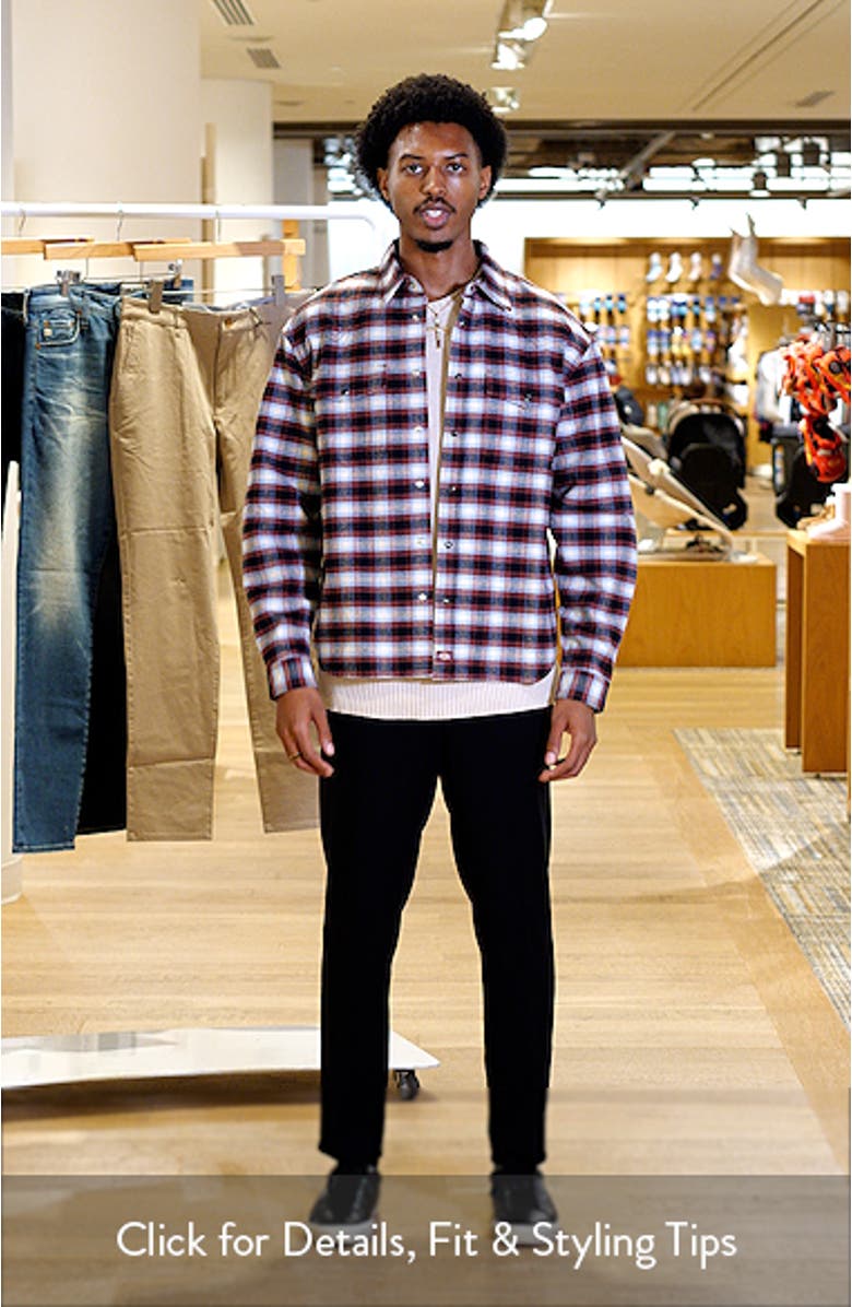 Johnsonville Check Brushed Cotton Snap-Up Western Shirt, sales video thumbnail