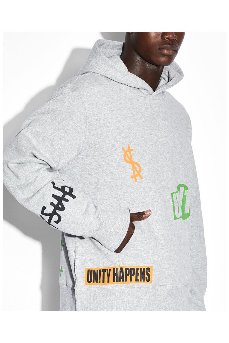 Collective Kash Graphic Hoodie, Alternate, color, GREY