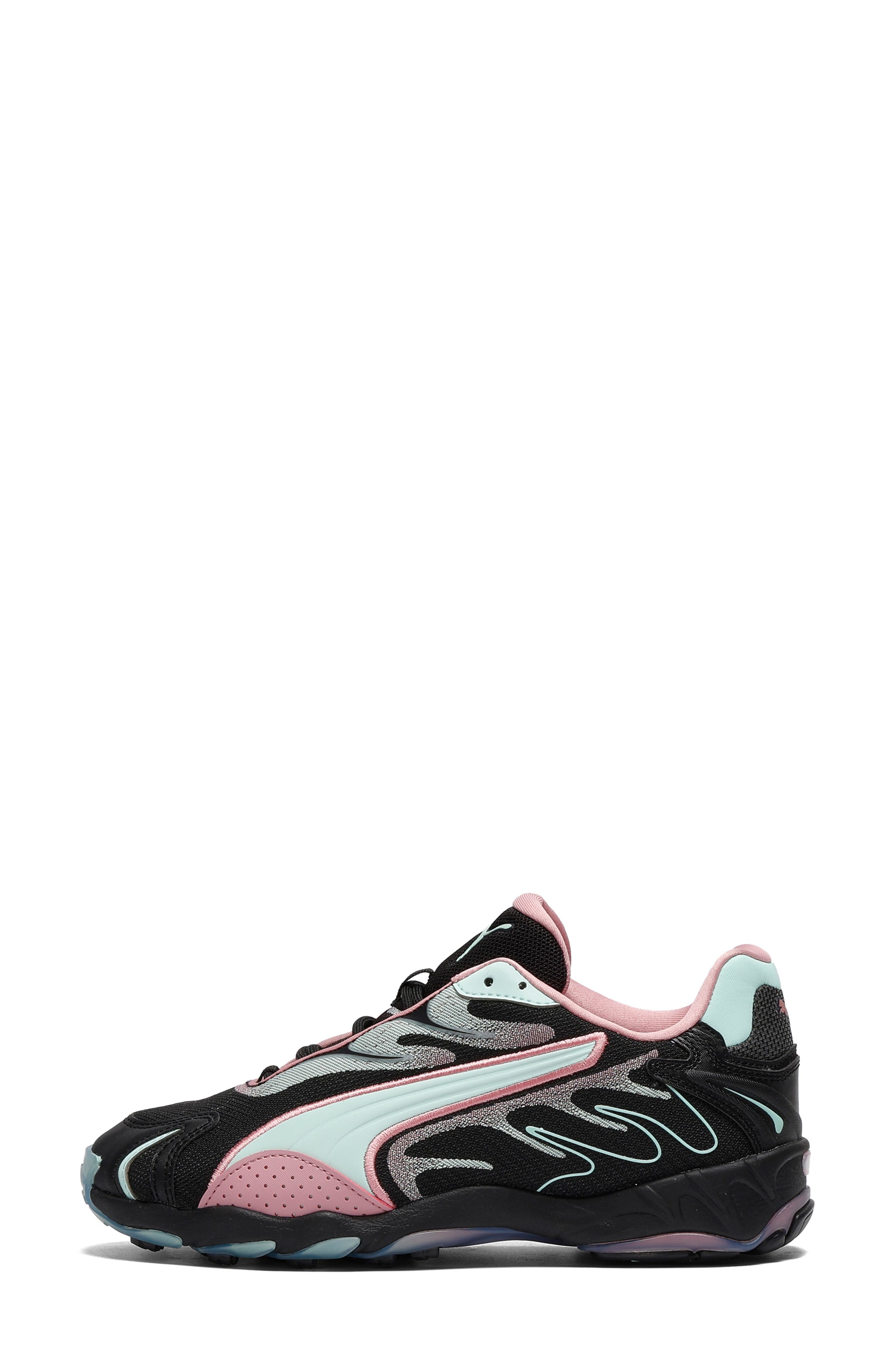 PUMA Inhale Speed Style Sneaker, Alternate, color, Puma Black/ Poised Pink