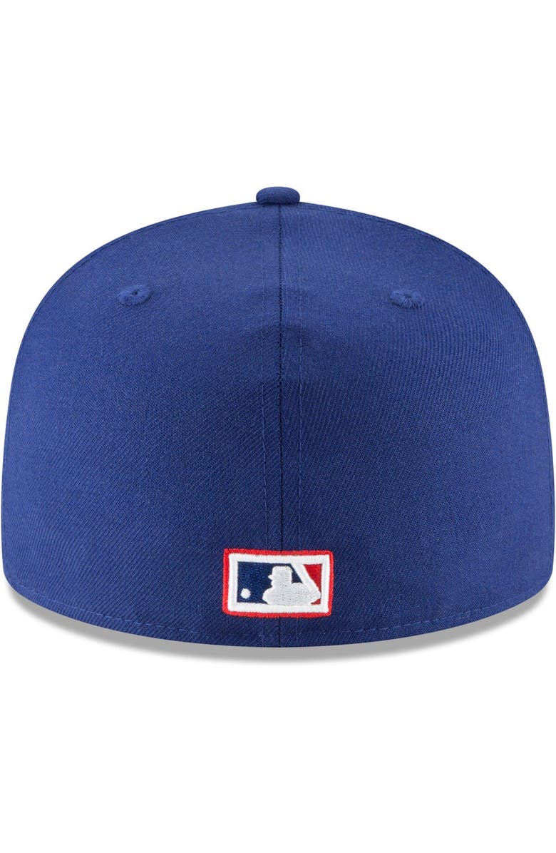 New Era Men's New Era Royal Chicago Cubs Cooperstown Collection Wool 59FIFTY Fitted Hat, Alternate, color, Royal