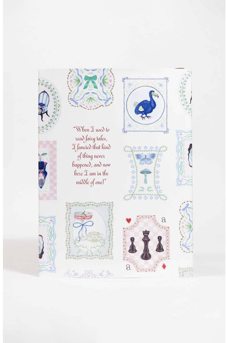 Alice in Wonderland Art Novel, Alternate, color, White