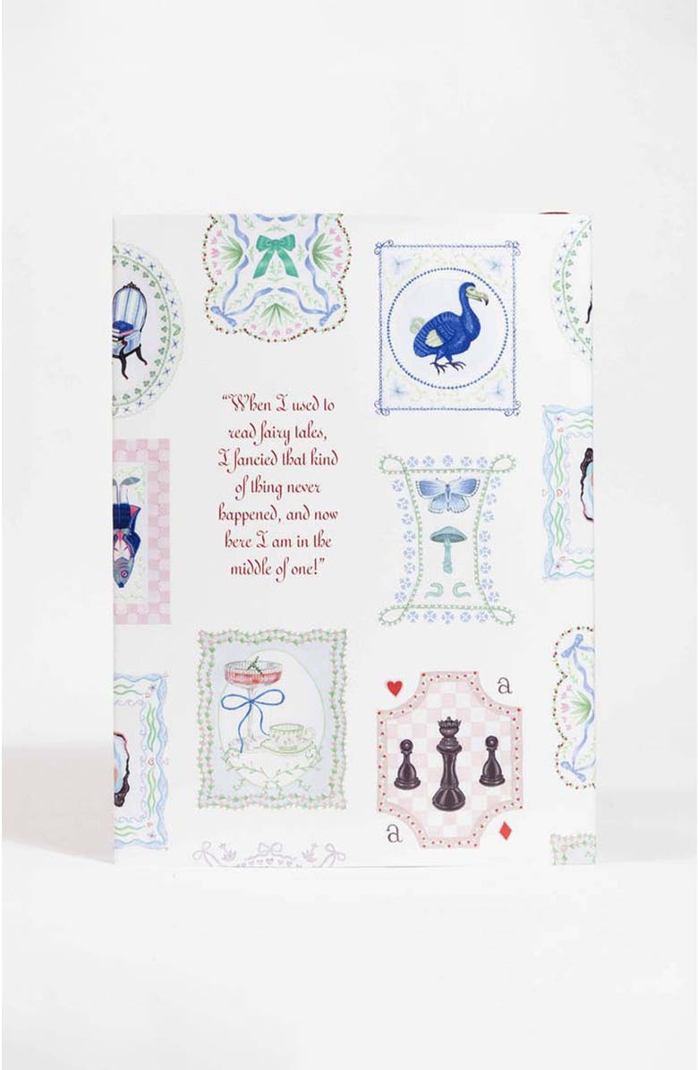 Bond & Grace Alice in Wonderland Art Novel, Alternate, color, White