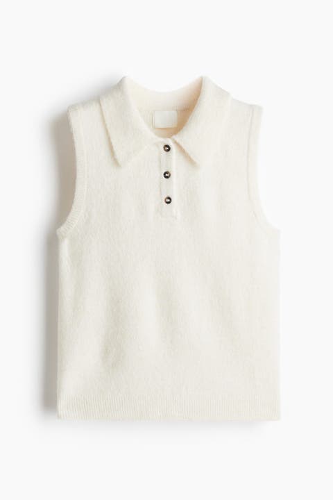 Collared Sweater Vest