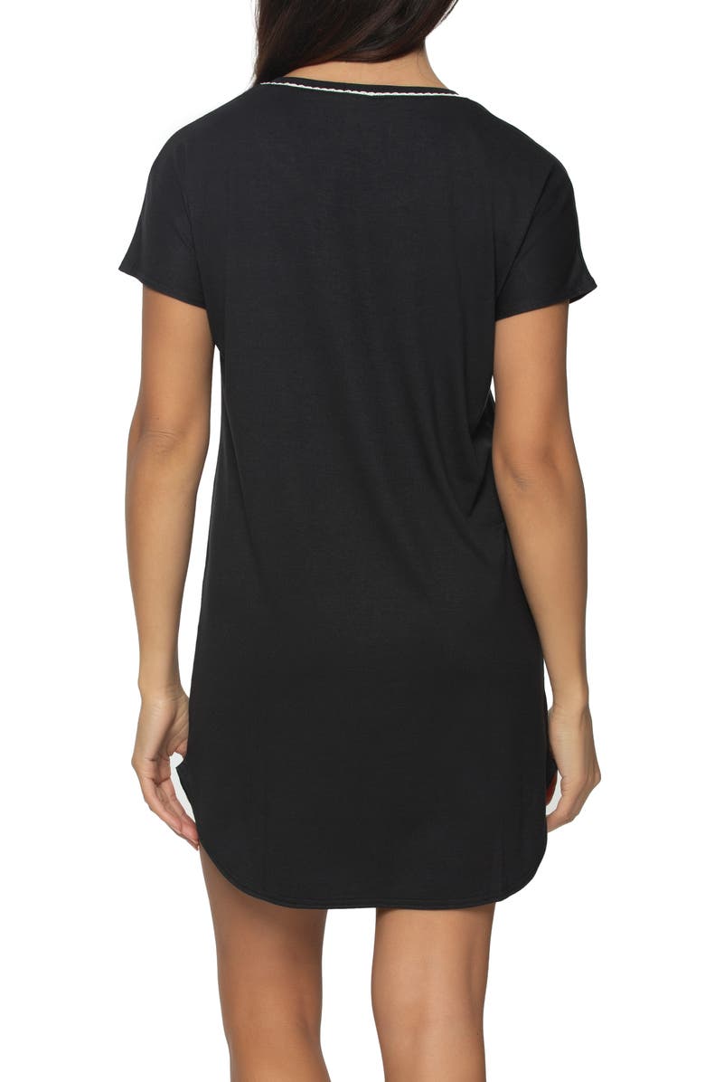 Felina Jessie Stretch Jersey Sleep Shirt, Alternate, color, 