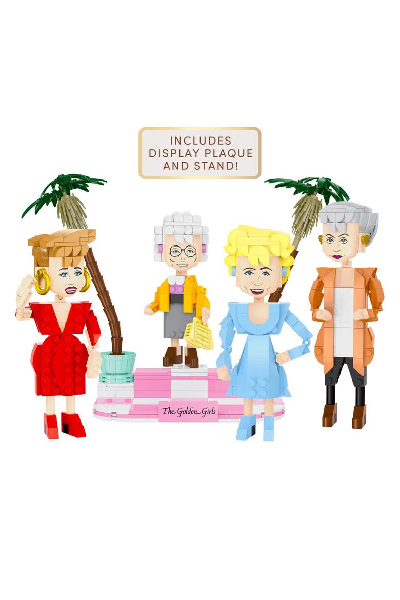The Golden Girls Living Room Building Set, Alternate, color, Yellow