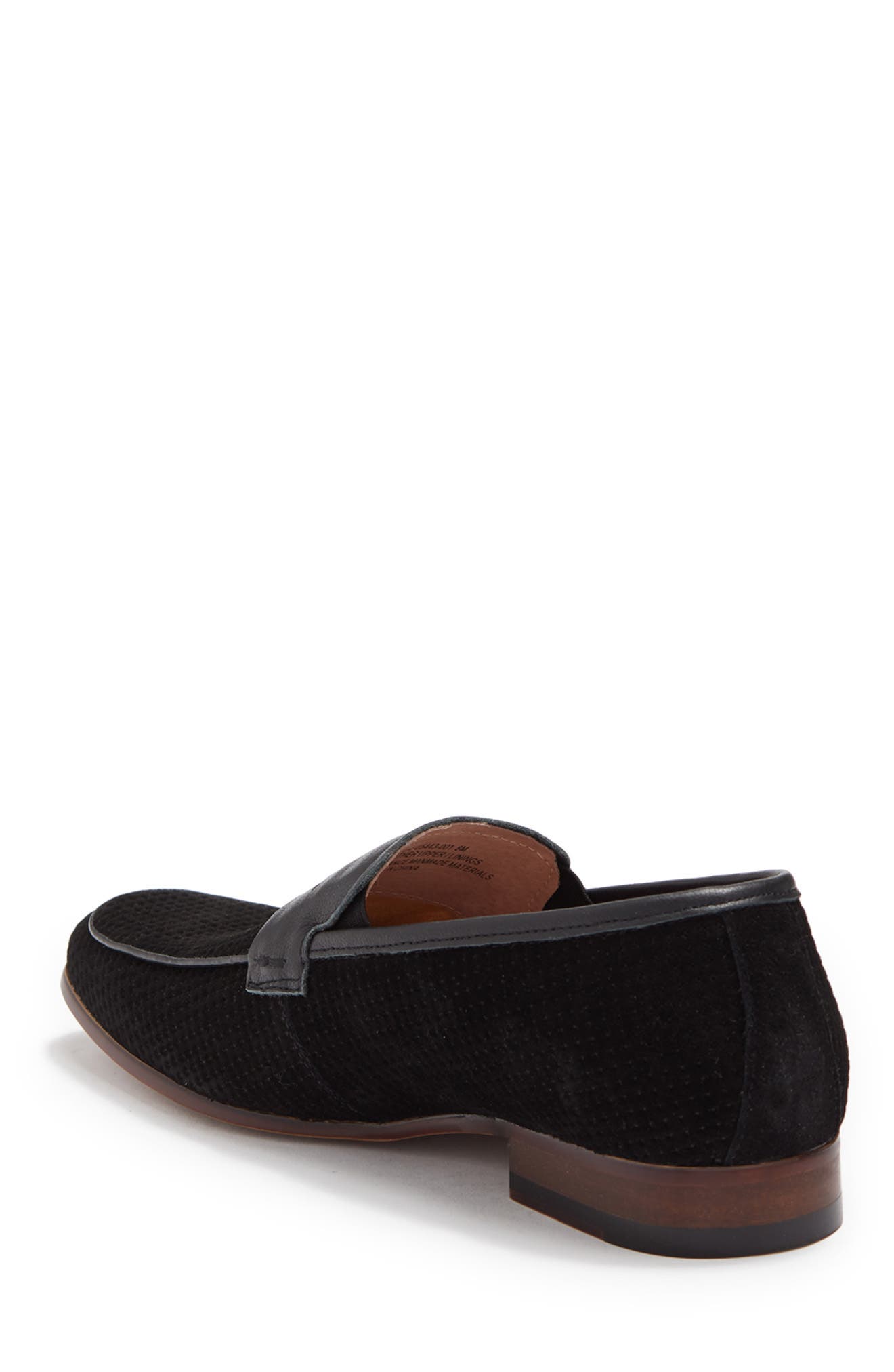 Stacy Adams Wyatt Leather Penny Loafer, Alternate, color, 