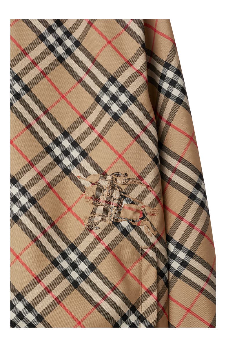 Burberry Reversible Check Jacket, Alternate, color, Sand Beige