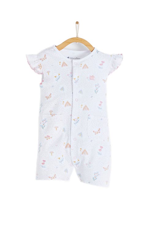 Babycottons Delphine Short Romper In Full Print