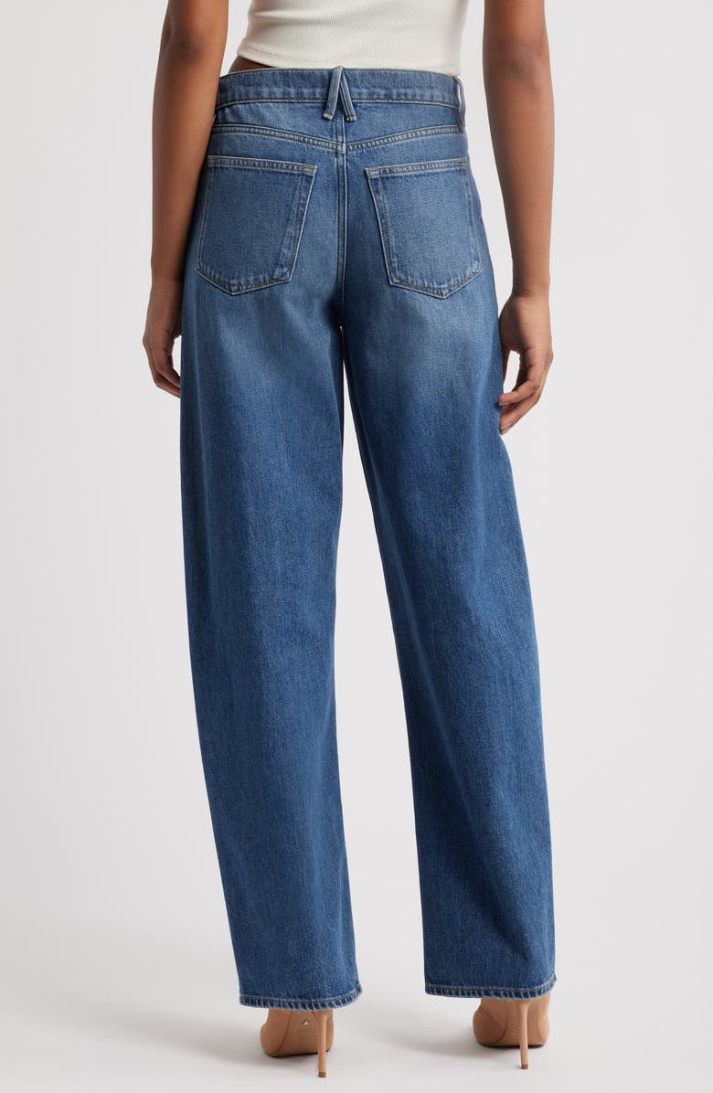 Good American Good Relaxed Barrel Jeans, Alternate, color,
