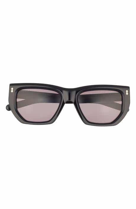 53mm Rectangular Cat Eye Sunglasses