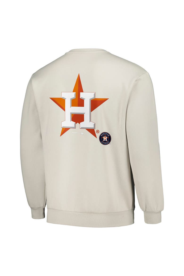 Men's PLEASURES Gray Houston Astros Ballpark Pullover Sweatshirt, Alternate, color, Gray
