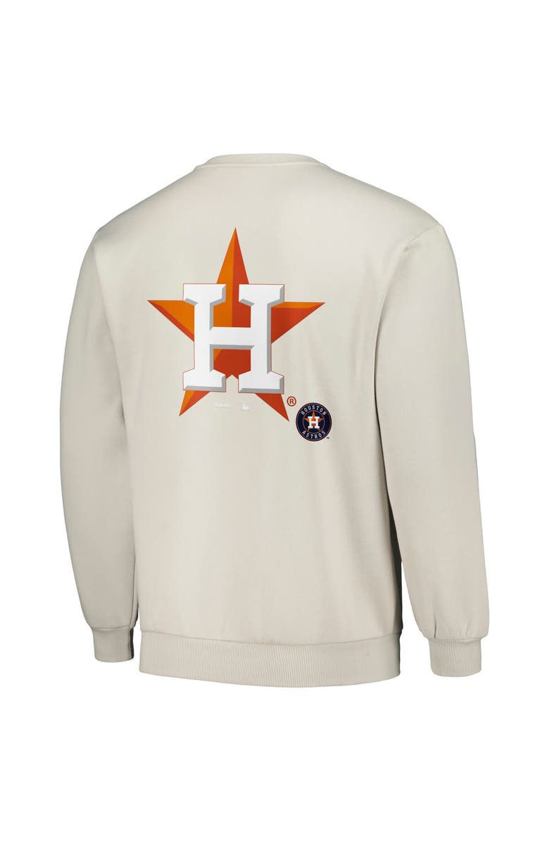 PLEASURES Men's PLEASURES Gray Houston Astros Ballpark Pullover Sweatshirt, Alternate, color, Gray