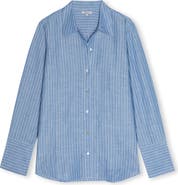 Rails Knox Linen Blend Button-Up Shirt