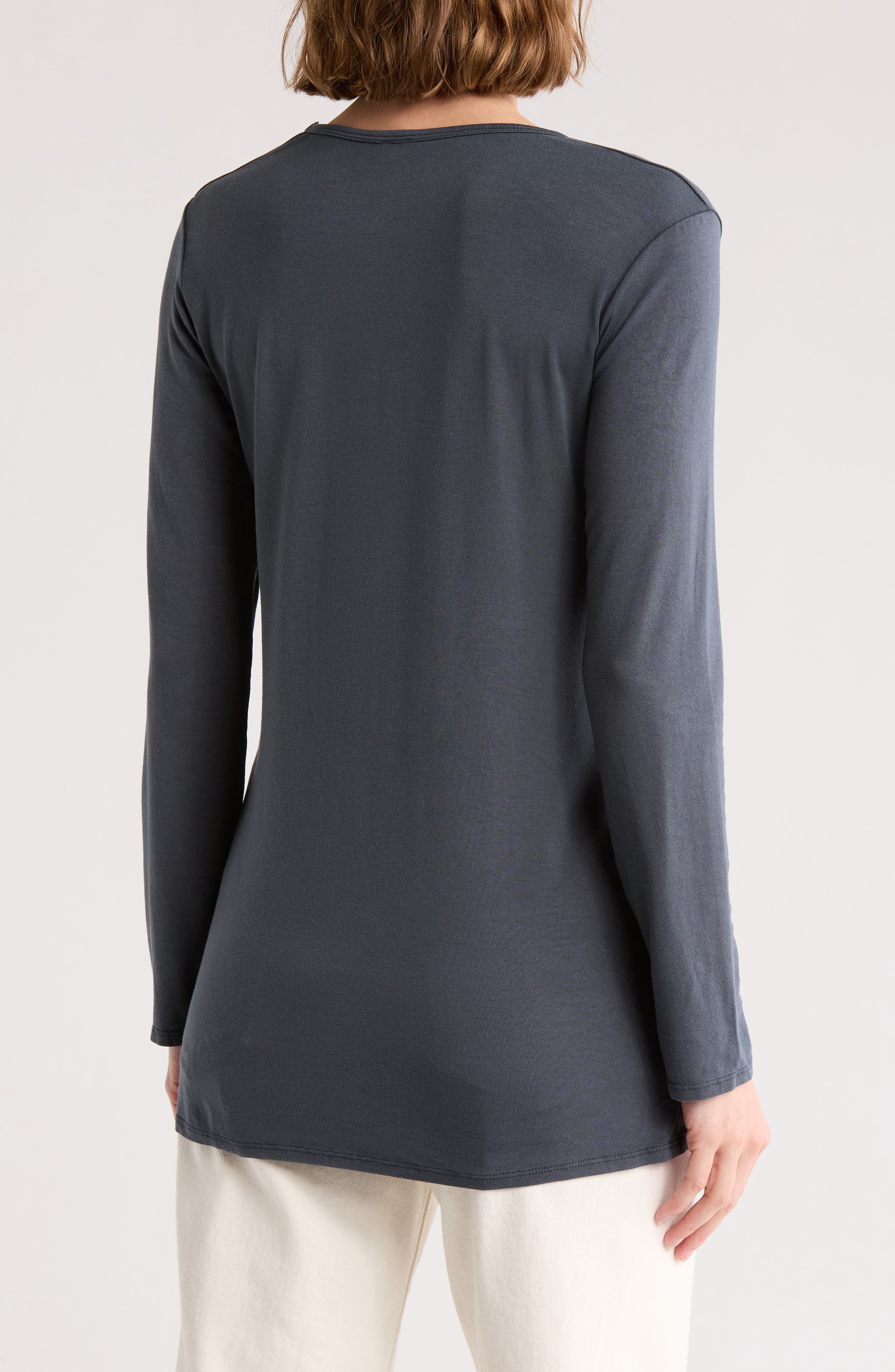 Basic Stretch Modal T-Shirt - image 4