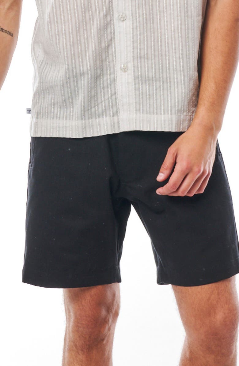 LEISURE LAB Dune Short, Alternate, color, Noir