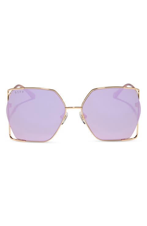 Donna IV 61mm Gradient Square Sunglasses