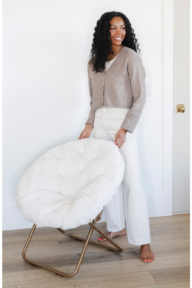 Snuggle Up Chair, Alternate, color, IVORY