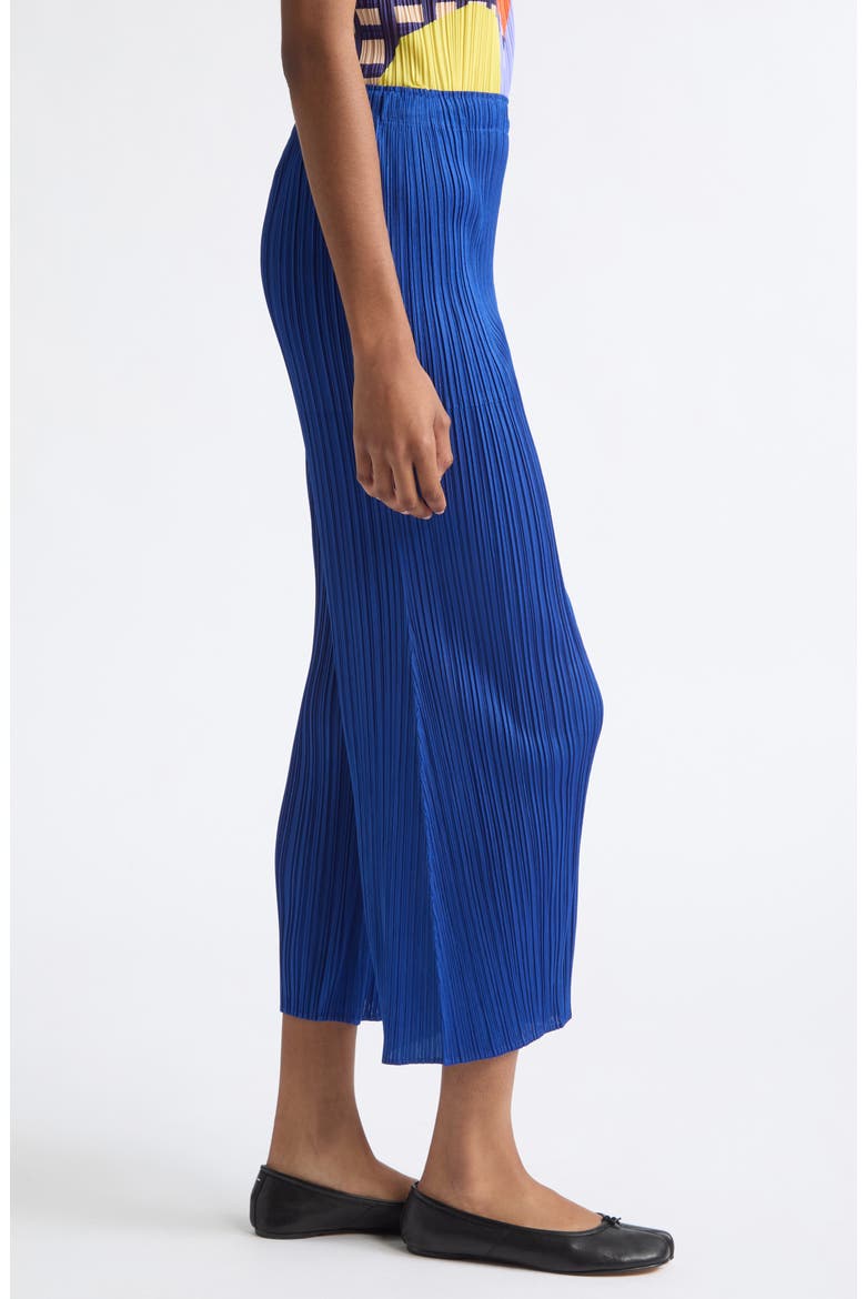 Monthly Colors July Pleated Pants, Alternate, color, 72-BLUE