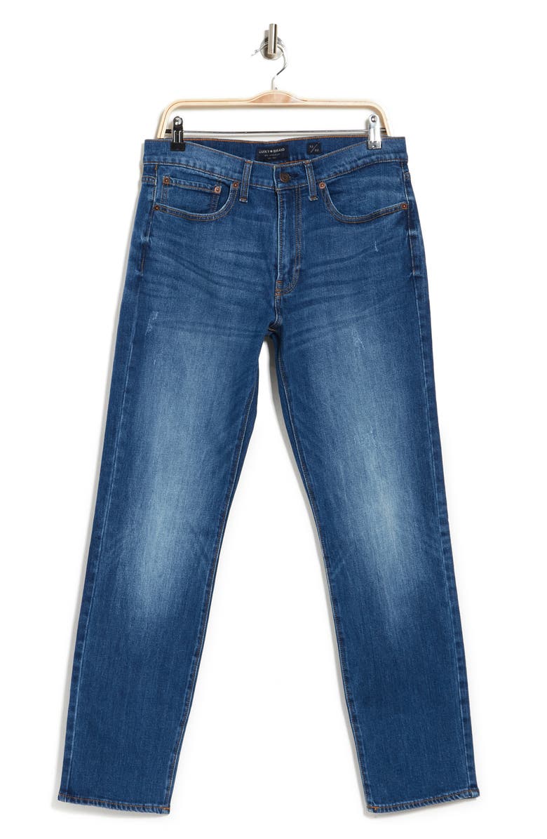 Lucky Brand 121 Slim Straight Leg Jeans, Alternate, color, 