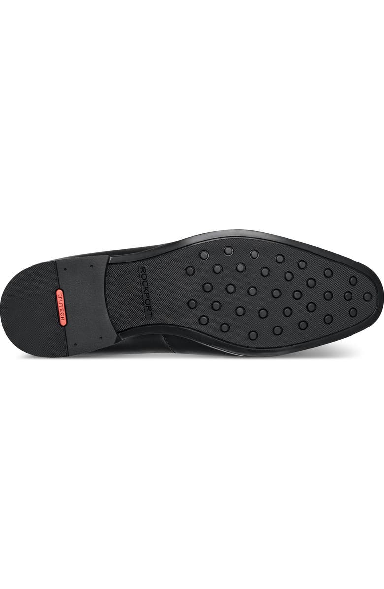 Rockport Carlo Leather Loafer, Alternate, color, Black