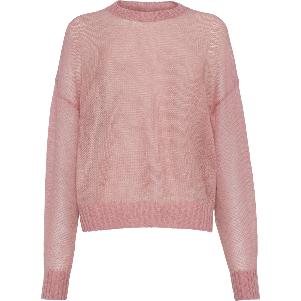 Brunello Cucinelli Sweater With Monili In Pink