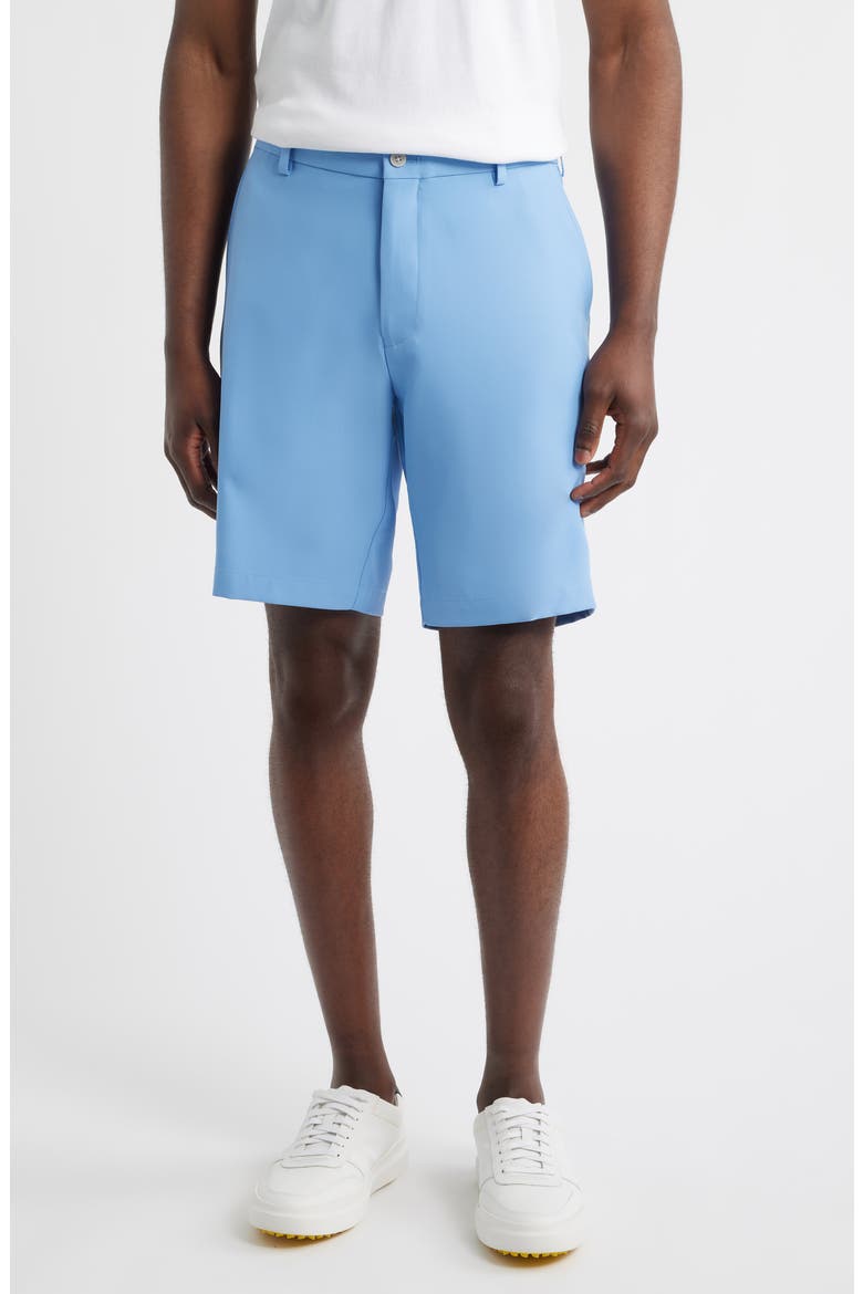 Salem 9-Inch High Drape Performance Shorts, Main, color, BLUEBIRD
