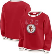 WEAR by Erin Andrews Women's WEAR by Erin Andrews Cardinal USC Trojans Seal Sweatshirt