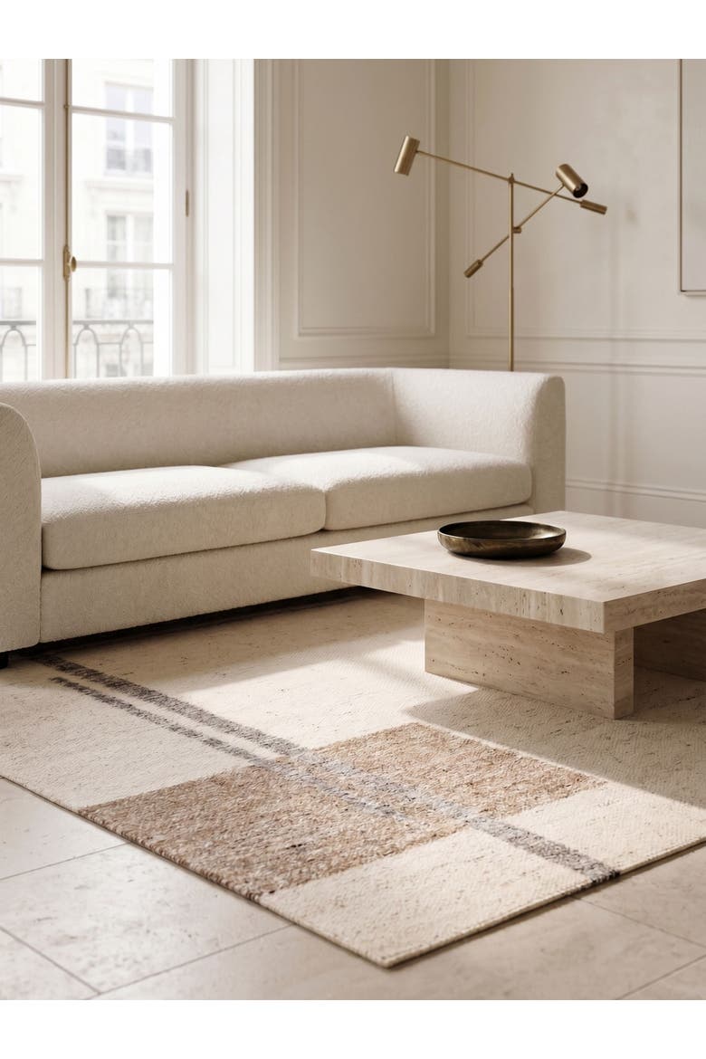 Tirana Wool Rug, Alternate, color, Beige