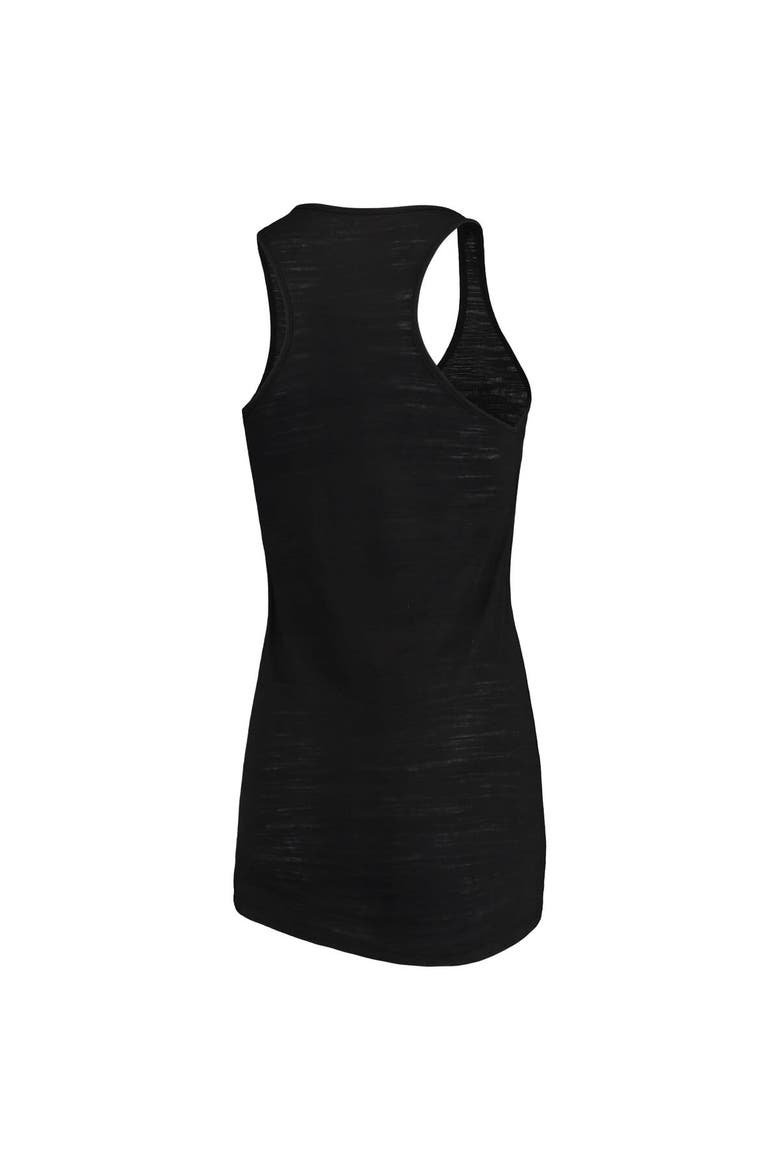 Women's Soft as a Grape Black Oakland Athletics Multicount Racerback Tank Top, Alternate, color, Black
