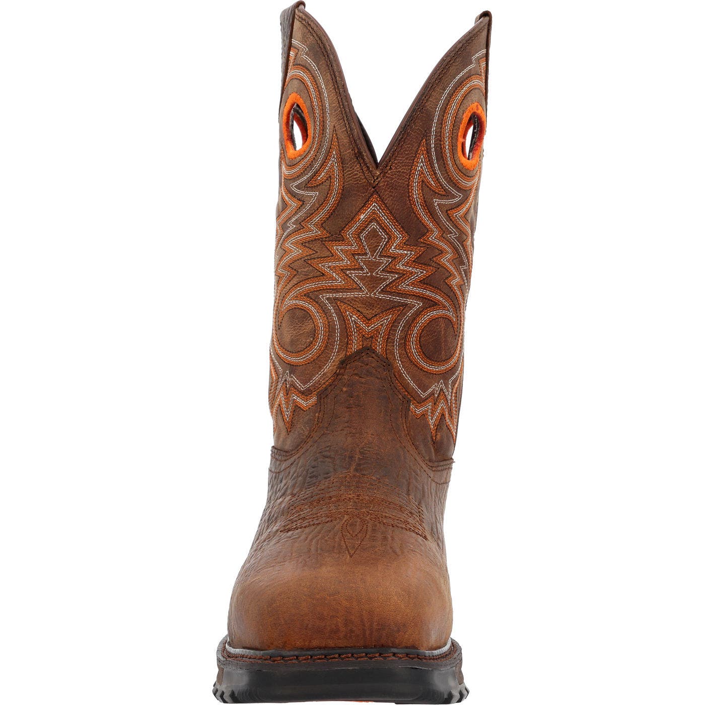 DURANGO Composite Toe Western Work Boot, Alternate, color, Bay Brown And Steel Cut Oat