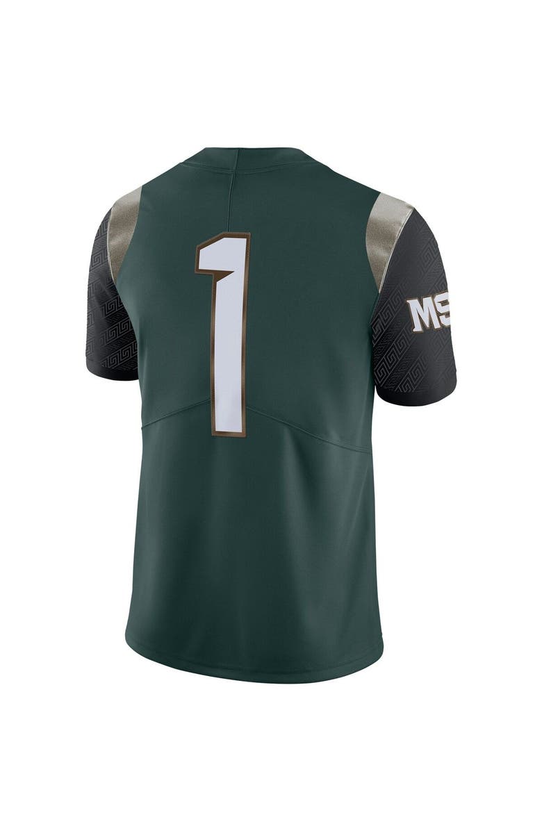Nike Men's Nike #1 Green Michigan State Spartans Alternate Limited Jersey, Alternate, color, 