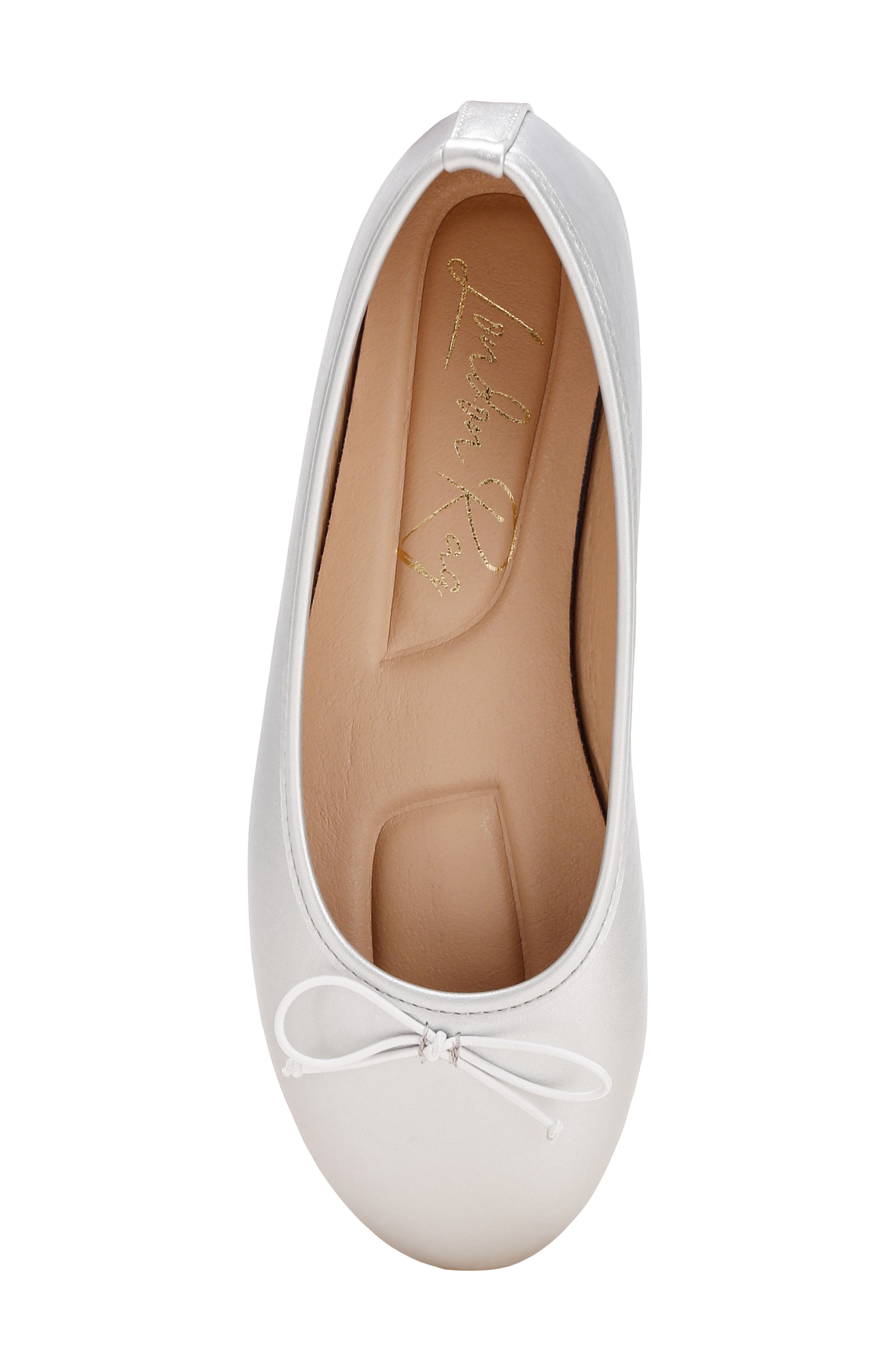 Clarendra Ballet Flat, Alternate, color, SILVER METALIC