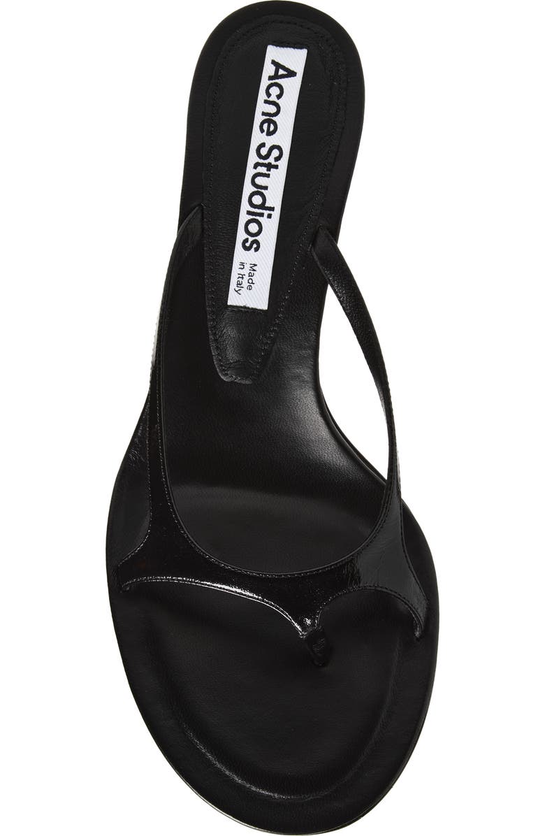 Acne Studios Kitten Heel Sandal, Alternate, color, Black