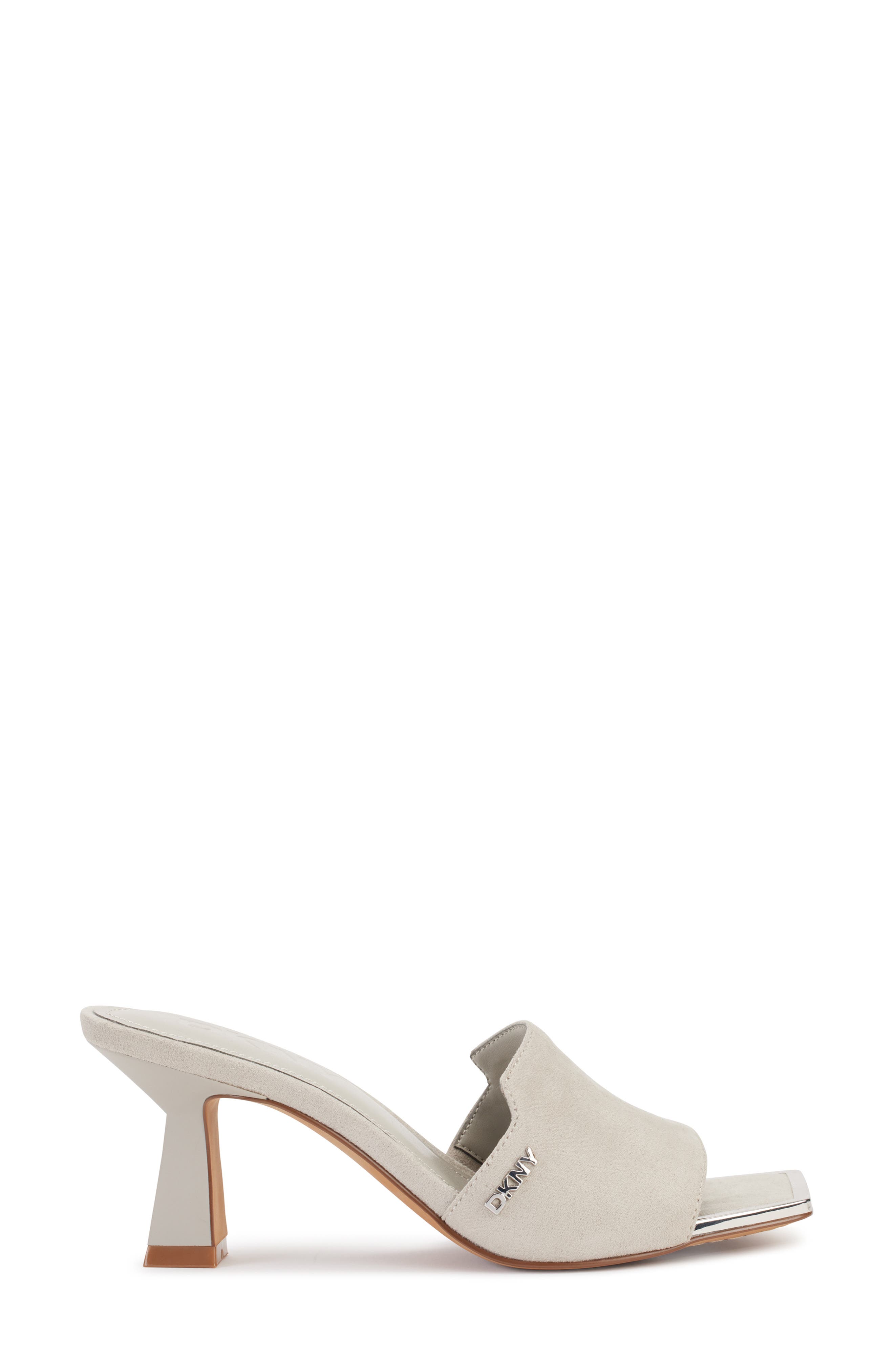 DKNY Square Toe Slide Sandal, Alternate, color, 
