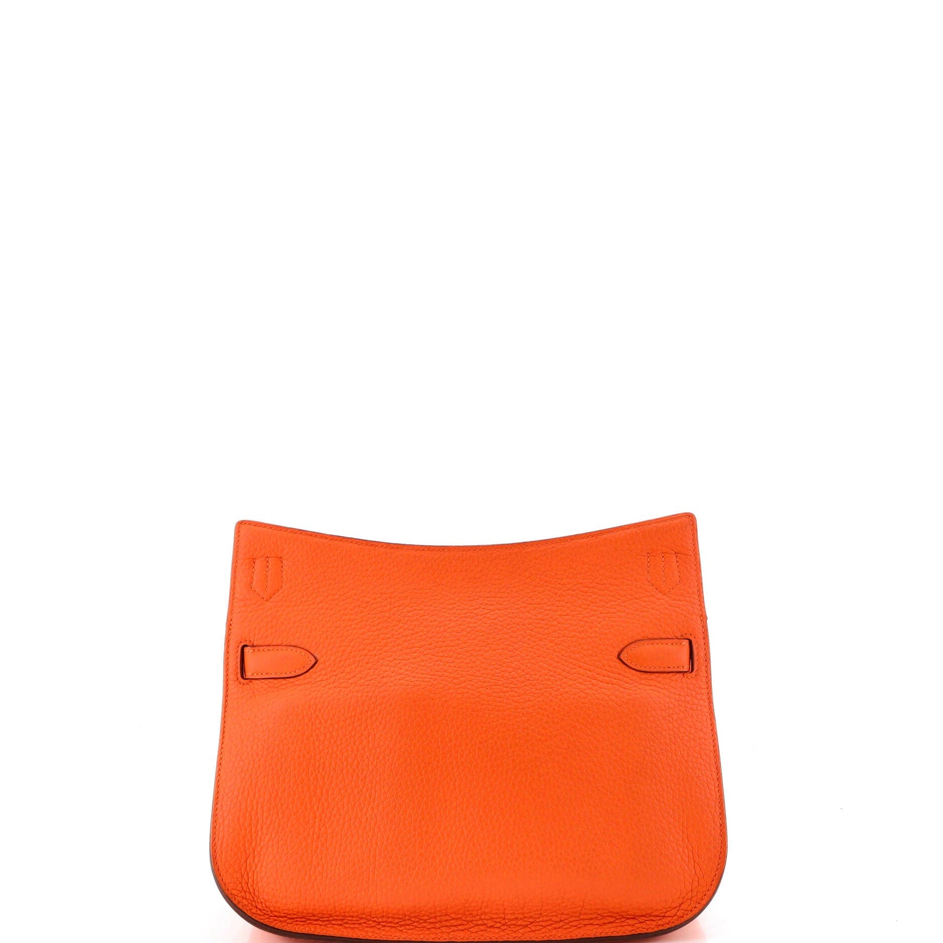 Pre-Owned Hermes Jypsiere Bag Clemence 28, Alternate, color, Orange H