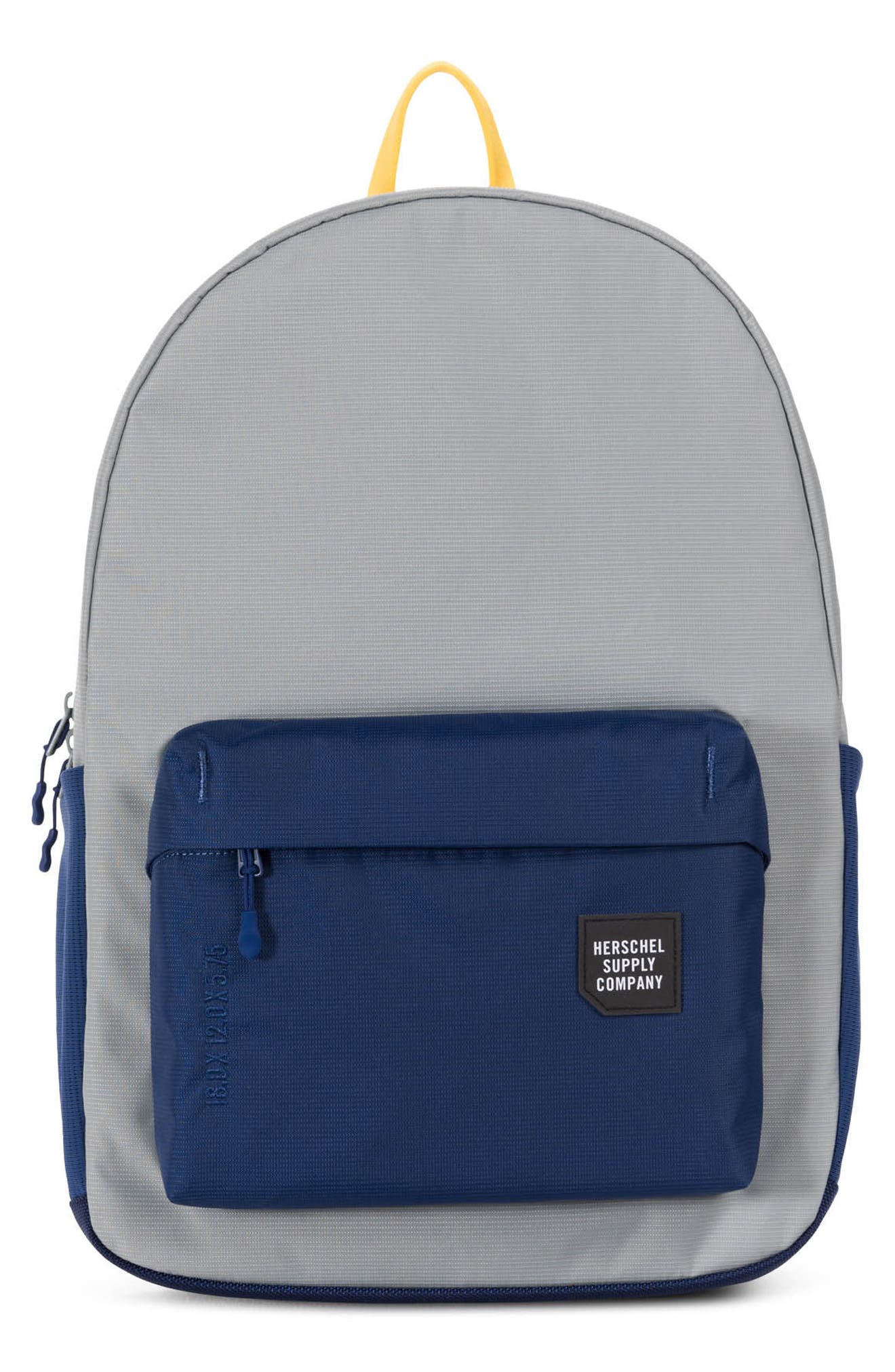 Rundle Trail Backpack, Main, color, QUARRY/ BLUEPRINT