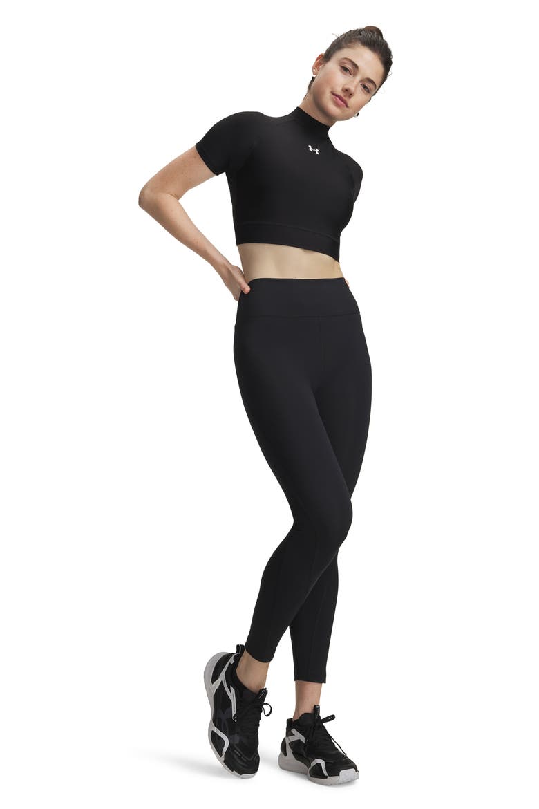Vanish Performance High Waist Ankle Leggings, Alternate, color, BLACK