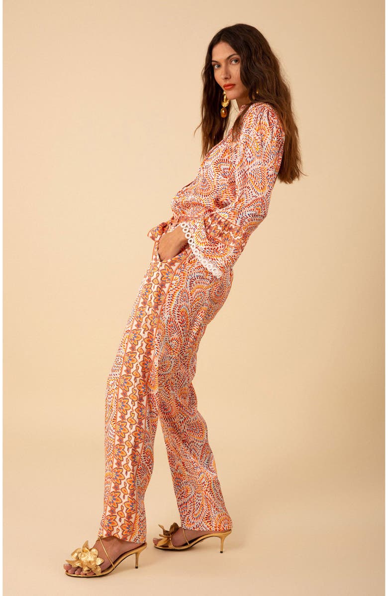 Hale Bob Esther Twill Pant, Alternate, color, 