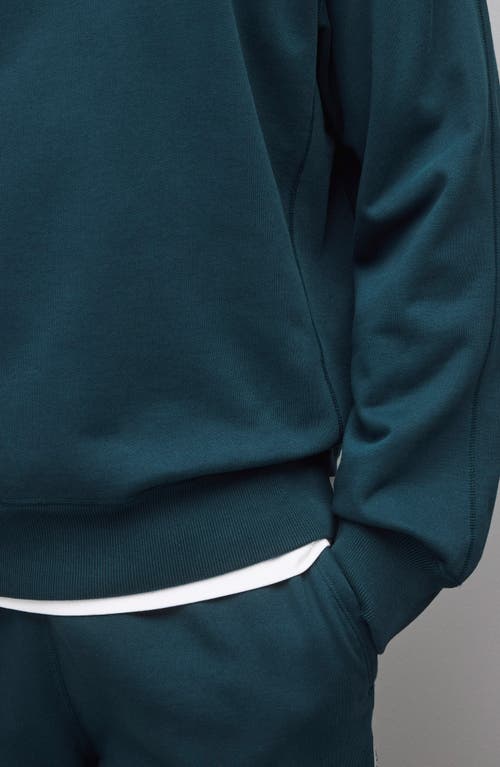 Reigning Champ Midweight Terry Standard Crewneck Sweatshirt In Blue