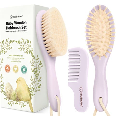 Baby Hair Brush and Comb Set