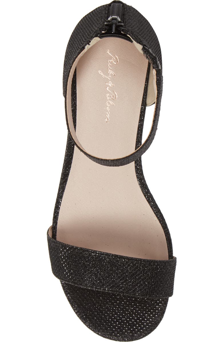 1901 Cora Glitter Wedge Sandal, Alternate, color,