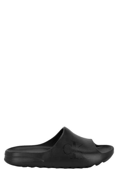 Calvin Klein Olin Slide Sandal In Black